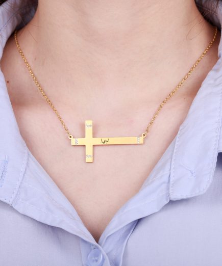 Jesus Cross Necklace by Minimalistbae.com