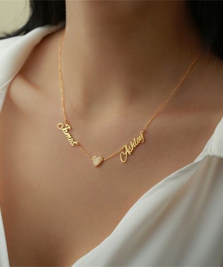 Multiple Name Necklace by Minimalistbae.com